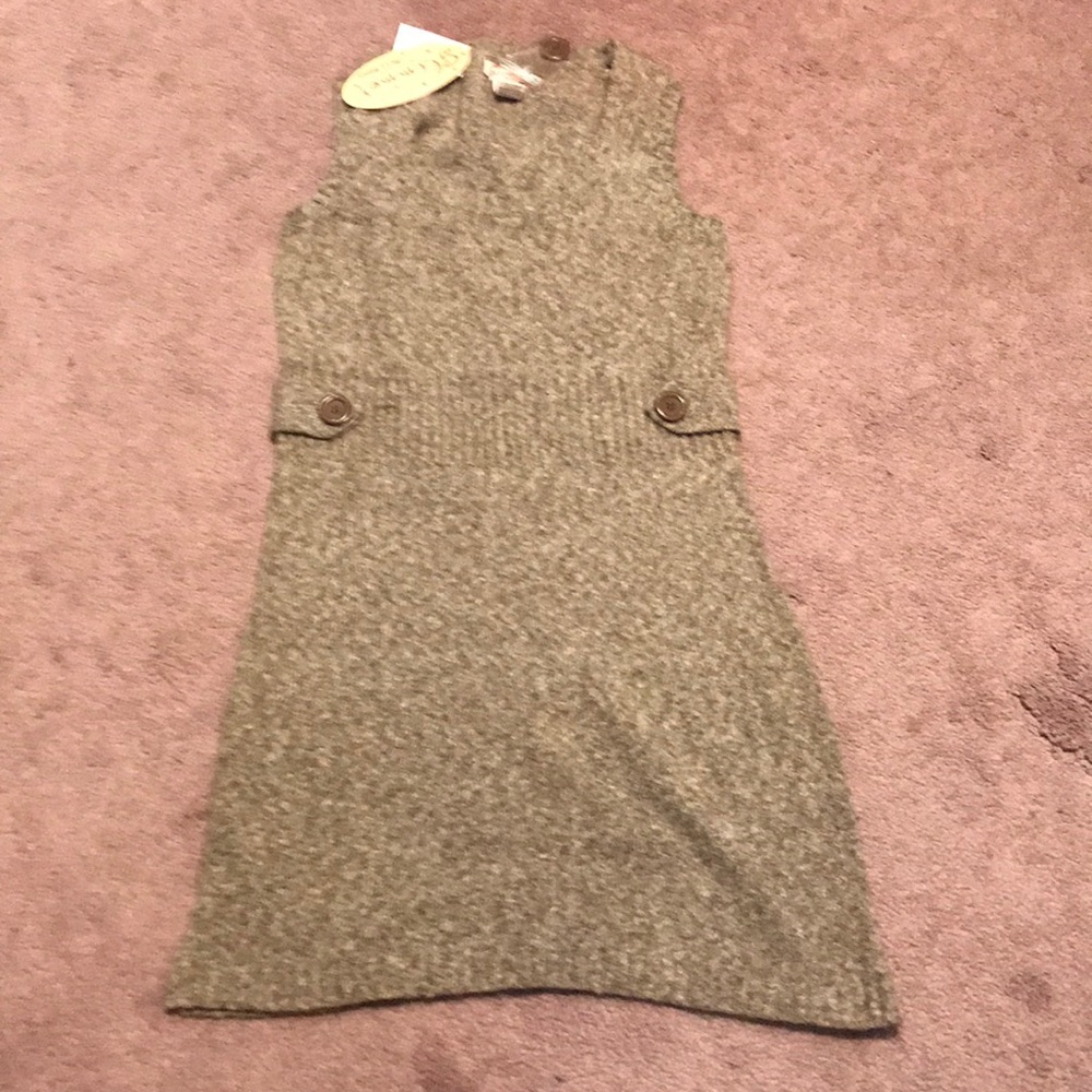NEW tan knit dress